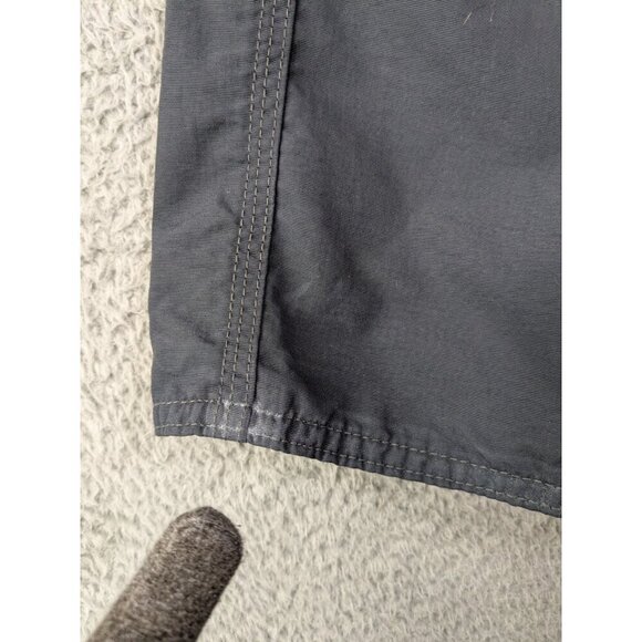 Flint and Tinder Board Shorts 38 Swim Trunks Unlined Surf Color Block Gray Red - Picture 6 of 13